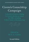 M G L Cooley, M. G. L. Cooley - Cicero''s Consulship Campaign