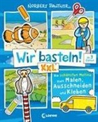 Norbert Pautner, Loewe Kreativ, Loewe Kreativ - Wir basteln! XXL - Die schönsten Motive zum Malen, Ausschneiden und Kleben (blau)