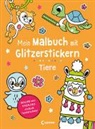 Estelle Tchatcha, Loewe Kreativ, Loewe Kreativ - Mein Malbuch mit Glitzerstickern - Tiere