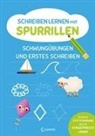 Carmen Eisendle, Loewe Lernen und Rätseln, Loewe Lernen und Rätseln - Schreiben lernen mit Spurrillen - Schwungübungen und erstes Schreiben