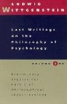 Ludwig Wittgenstein, Heikki (both Teachers Nyman, G. H. Von Wright - Last Writings on the Philosophy of Psychology