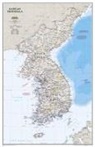 National Geographic Maps - National Geographic Korean Peninsula Wall Map - Classic (23.25 X 35.75 In)