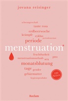 Jovana Reisinger - Menstruation. 100 Seiten