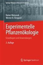Werner B Herppich, Werner B. Herppich, Rainer Matyssek - Experimentelle Pflanzenökologie