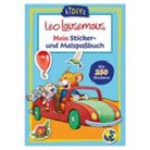 Marco Campanella - Leo Lausemaus Mein Sticker- und Malspaßbuch mit 250 Stickern