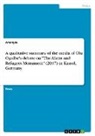 Anonym - A qualitative summary of the media of Olu Oguibe's debate on "The Aliens and Refugees Monument" (2017) in Kassel, Germany