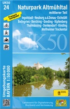 Landesamt für Digitalisierung Breitband un, Breitband und Vermessung Landesamt für Digitalisierung - UK50-24 Naturpark Altmühltal mittlerer Teil