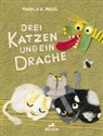 Manica Musil - Drei Katzen und ein Drache