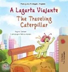 Kidkiddos Books, Rayne Coshav - The Traveling Caterpillar (Portuguese English Bilingual Book for Kids - Portugal)