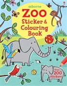 Jessica Greenwell, Greenwell Jessica, Sam Taplin, Cecilia Johansson, Johansson Cecilia, Candice Whatmore... - ZOO STICKER & COLOURING BOOK