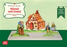 Brüder Grimm, Jacob Grimm, Wilhelm Grimm, Petra Lefin - Hänsel und Gretel. Erzählschienen-Figurenset, m. 1 Beilage