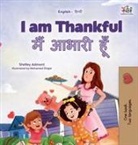 Shelley Admont, Kidkiddos Books - I am Thankful (English Hindi Bilingual Children's Book)