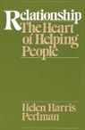 Helen Harris Perlman, Perlman Helen Harris - Relationship