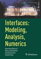 Eberhard Bänsch, Klaus Deckelnick, Harald Garcke, Paola Pozzi - Interfaces: Modeling, Analysis, Numerics