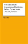 Meister Eckhart, Christian Jung - Quaestiones Parisienses / Pariser Quaestionen. Lateinisch/Deutsch