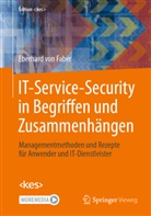 Eberhard von Faber, Eberhard von Faber - IT-Service-Security in Begriffen und Zusammenhängen