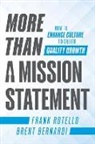 Brent Bernardi, Frank Rotello - More Than a Mission Statement