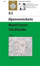 Deutscher Alpenverein, Deutscher Alpenverein e V, Deutscher Alpenverein, Deutscher Alpenverein e.V., für vergleichende Hochg, für vergleichende Hochgebir - Mount Everest, Solu Khumbu