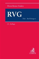 Horst-Reiner Enders - RVG für Anfänger