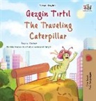 Kidkiddos Books, Rayne Coshav - The Traveling Caterpillar (Turkish English Bilingual Book for Kids)