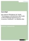 Nesrin Bilgili - Eine kritische Würdigung der Studie "Verstetigung von Kooperation. Eine Studie zu Weiterbildungsorganisationen in vernetzten Strukturen" von Matthias Alke