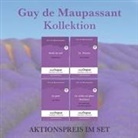 Guy de Maupassant, EasyOriginal Verlag, Ilya Frank - Guy de Maupassant Kollektion (Bücher + 4 Audio-CDs) - Lesemethode von Ilya Frank, m. 4 Audio-CD, m. 4 Audio, m. 4 Audio, 4 Teile