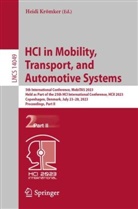 Heidi Krömker - HCI in Mobility, Transport, and Automotive Systems