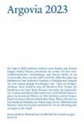 Historische Gesellschaft des Kantons Aargau - Argovia 2023