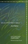 Sarah Kofman, Thomas Albrecht - Selected Writings