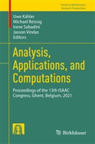 Uwe Kähler, Michael Reissig, Irene Sabadini, Irene Sabadini et al, Jasson Vindas - Analysis, Applications, and Computations