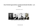 Verena-Ramona Volk - Das Verkehrsgeschehen auf Deutschlands Straßen - um 1992