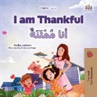 Shelley Admont, Kidkiddos Books - I am Thankful (English Arabic Bilingual Children's Book)