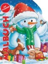 Malbuch Schneemann