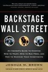 Brown, Joshua Brown, Brown Joshua - Backstage Wall Street (PB)