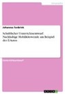 Johannes Tenbrink - Schriftlicher Unterrichtsentwurf. Nachhaltige Mobilitätswende am Beispiel des E-Autos