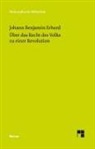Johann Benjamin Erhard, Guido Naschert - Über das Recht des Volks zu einer Revolution