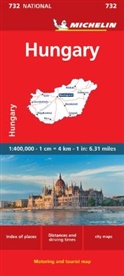 Michelin, Michelin - Hungary - Michelin National Map 732