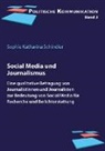 Sophie Katharina Schindler, Frank Brettschneider - Social Media und Journalismus