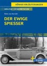 Ödön von Horváth - Der ewige Spießer von Ödön von Horváth - Textanalyse und Interpretation
