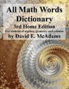 David E McAdams - All Math Words Dictionary