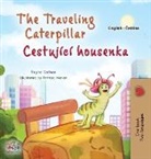 Kidkiddos Books, Rayne Coshav - The Traveling Caterpillar (English Czech Bilingual Book for Kids)