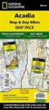 National Geographic Maps - Acadia National Day Hikes and National Park [Map Pack Bundle]