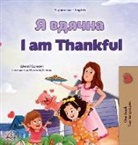 Shelley Admont, Kidkiddos Books - I am Thankful (Ukrainian English Bilingual Children's Book)