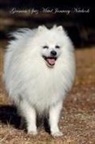 Breads of Beauty - German Spitz Mittel January Plain Lined Notebook, German Spitz Mittel Record, Log, Diary, Special Memories, To Do List, Academic Notepad, Scrapbook & More