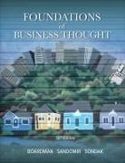 Calvin Boardman, Alan Sandomir, Harris Sondak - Foundations of Business Thought