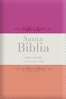 Reina Valera 1960 - Biblia Rvr60 Letra Grande - Tamaño Manual / Tricolor: Guinda/Crema/Melón Con Indice Y Cierre (Bible Rvr60 Lp/Pocket Size - Tricolor: Cherry/Cream/Melon with Index and Closure)