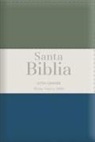 Reina Valera 1960 - Biblia Rvr60 Letra Grande - Tamaño Manual / Tricolor: Gris/Crema/Azul Con Indice Y Cierre (Bible Rvr60 Lp/Pocket Size - Tricolor: Grey/Cream/Azul with Index and Closure)