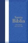 Reina Valera 1960 - Biblia Rvr60 Letra Grande - Tamaño Manual / Tricolor: Azul/Crema/Azul Marino Con Indice Y Cierre (Bible Rvr60 Lp/Pocket Size - Tricolor: Blue/Cream/Marine Blue with Index and Closure)