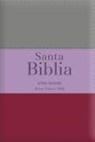 Reina Valera 1960 - Biblia Rvr60 Letra Grande - Tamaño Manual / Tricolor: Marrón/Lila/Violeta Con Indice Y Cierre (Bible Rvr60 Lp/Pocket Size - Tricolor: Burgundy/Lilac/Violet with Index and Closure)
