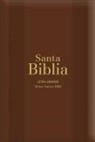 Reina Valera 1960 - Biblia Rvr60 Letra Grande/Tamaño Manual - Marrón Con Indice Y Cierre (Bible Rvr60 Lp/Pocket Size - Burgundy with Index and Closure)